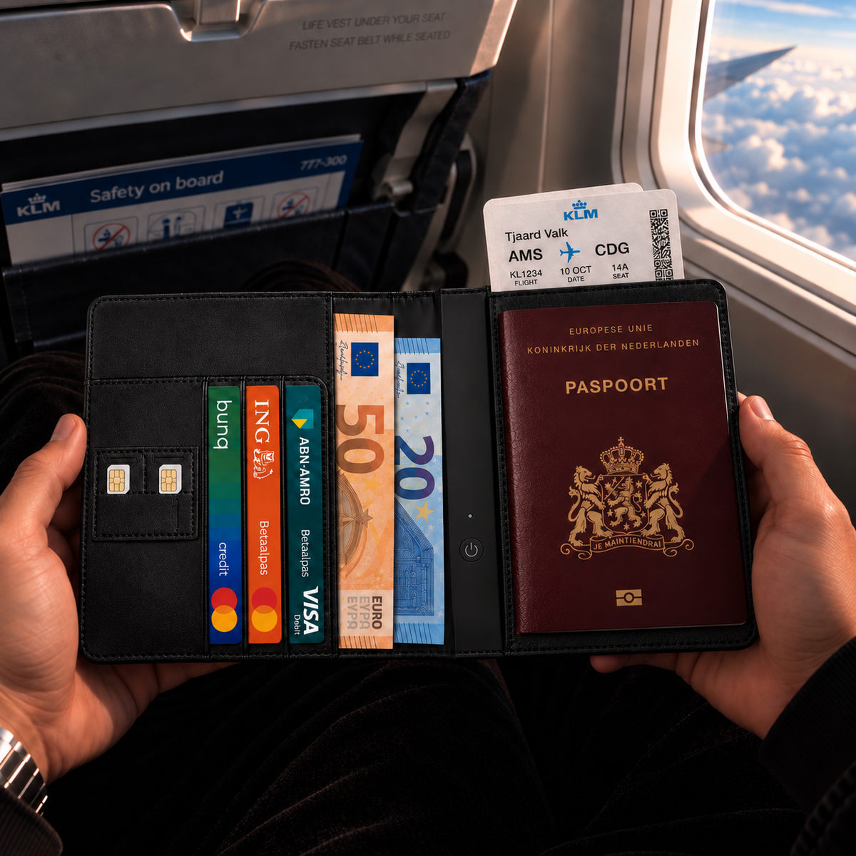 Passport Trackable Wallet
