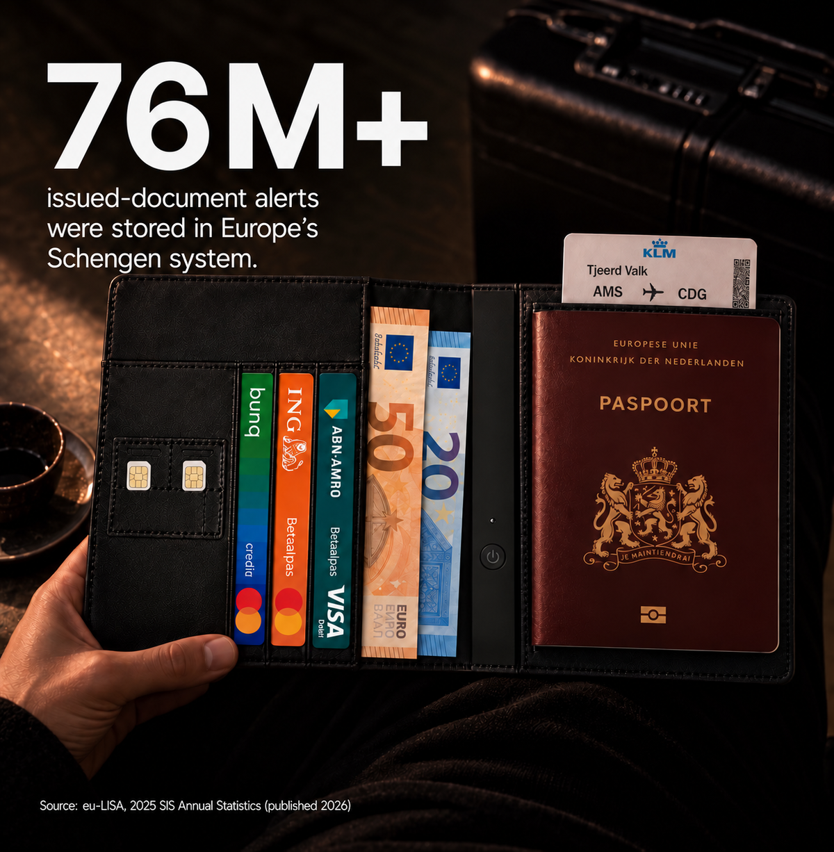 Passport Trackable Wallet
